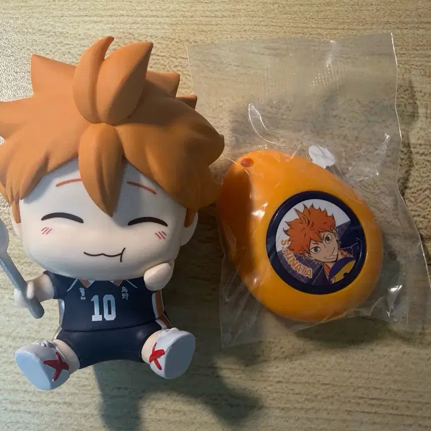 [BUNJANG] Hinata Happy Figure &amp; Voice Keyring / 히나타 해피피규어&amp;보이스키링