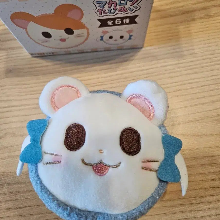 [BUNJANG] 방가방가 햄토리 리본 마카롱 키링 / 방가방가 햄토리 리본 마카롱 키링