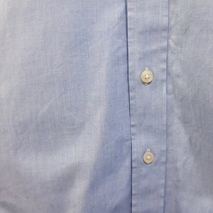 [BUNJANG] 무인양품 MUJI 솔리드 무지 긴팔 셔츠 남M Q168 / 무인양품 MUJI 솔리드 무지 긴팔 셔츠 남M Q168