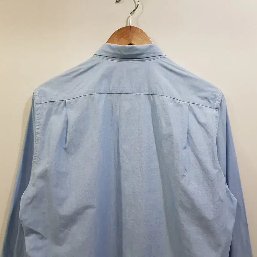 [BUNJANG] 무인양품 MUJI 솔리드 무지 긴팔 셔츠 남M Q168 / 무인양품 MUJI 솔리드 무지 긴팔 셔츠 남M Q168