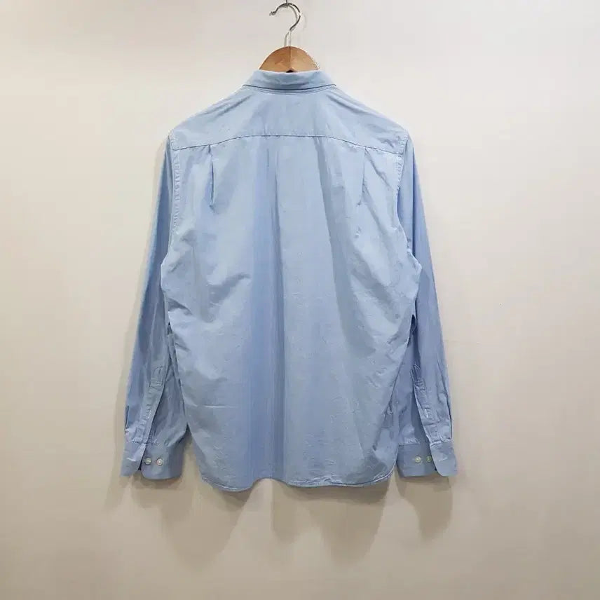 [BUNJANG] 무인양품 MUJI 솔리드 무지 긴팔 셔츠 남M Q168 / 무인양품 MUJI 솔리드 무지 긴팔 셔츠 남M Q168