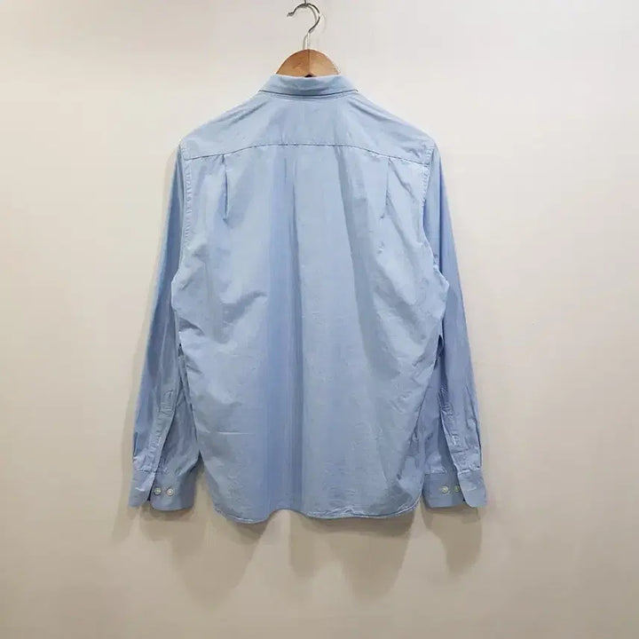 [BUNJANG] 무인양품 MUJI 솔리드 무지 긴팔 셔츠 남M Q168 / 무인양품 MUJI 솔리드 무지 긴팔 셔츠 남M Q168