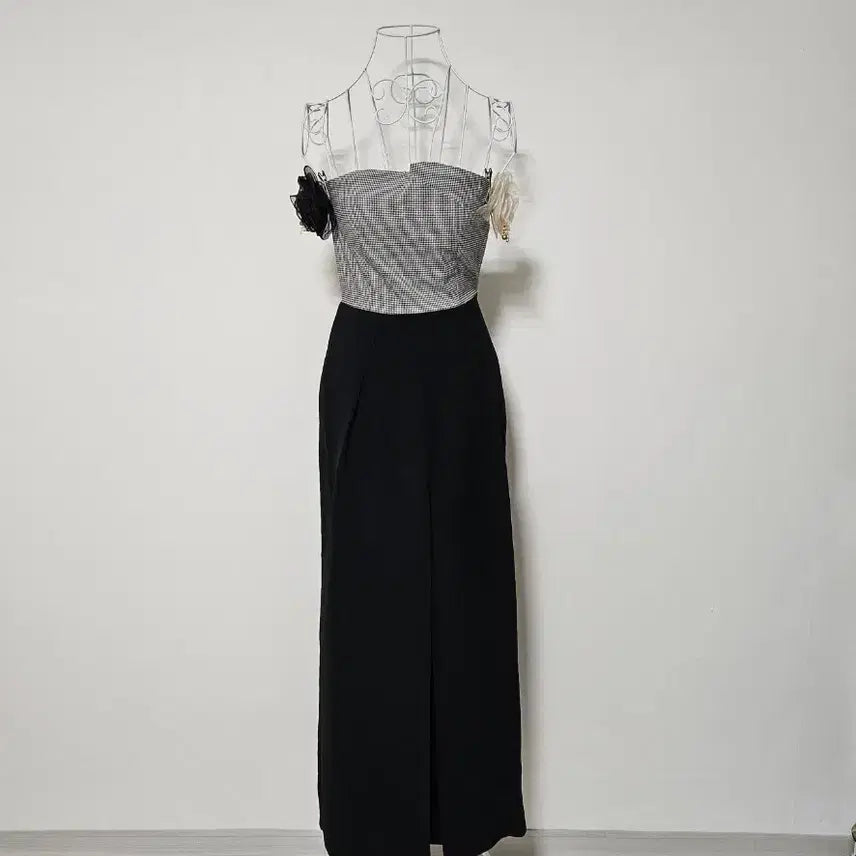 [BUNJANG] 핑크시크릿 wide leg 점프수트 원피스  미사용 / 핑크시크릿 wide leg 점프수트 원피스  미사용