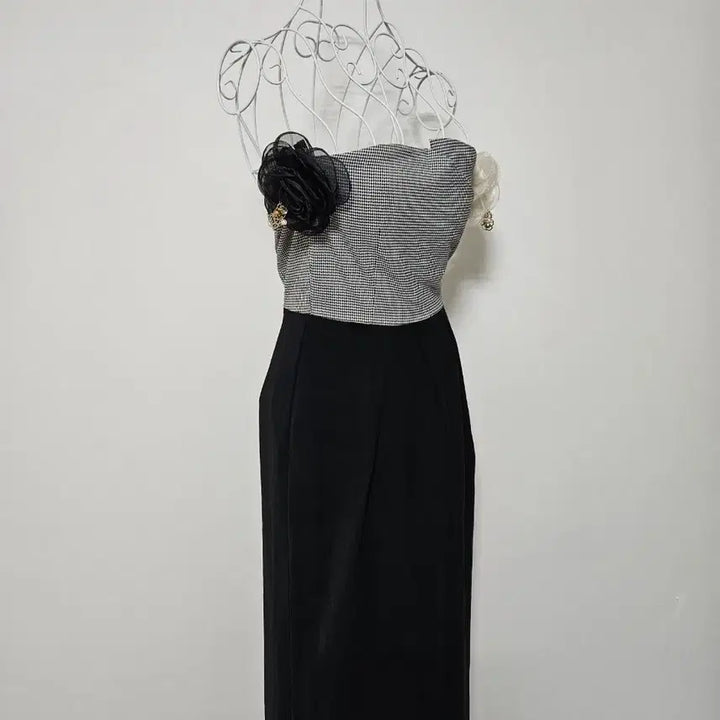 [BUNJANG] 핑크시크릿 wide leg 점프수트 원피스  미사용 / 핑크시크릿 wide leg 점프수트 원피스  미사용