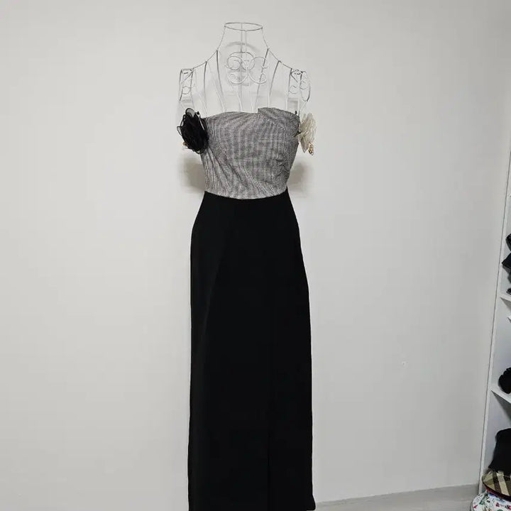 [BUNJANG] 핑크시크릿 wide leg 점프수트 원피스  미사용 / 핑크시크릿 wide leg 점프수트 원피스  미사용