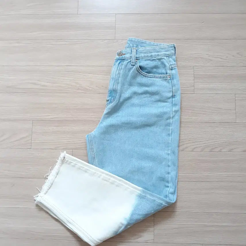 [BUNJANG] 청바지 데님 투컬러 연청바지 (M, 28) / 청바지 데님 투컬러 연청바지 (M, 28)