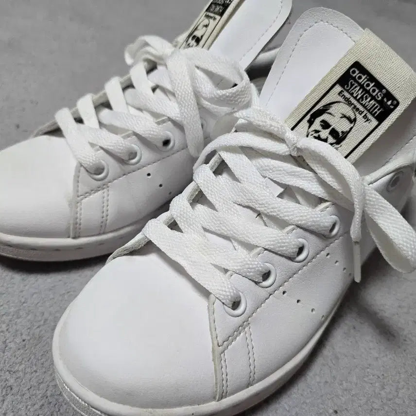 [BUNJANG] Adidas Stan Smith White Sneakers / 아디다스 스탠스미스 흰색 운동화