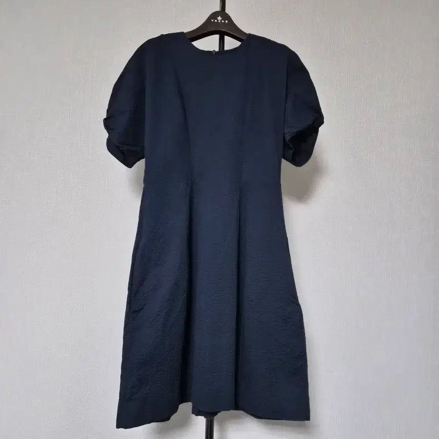 [BUNJANG] COS Cotton Puff Sleeve Seersucker Dress / COS 코스 165/84A 반팔 드레스  W-원피스-269