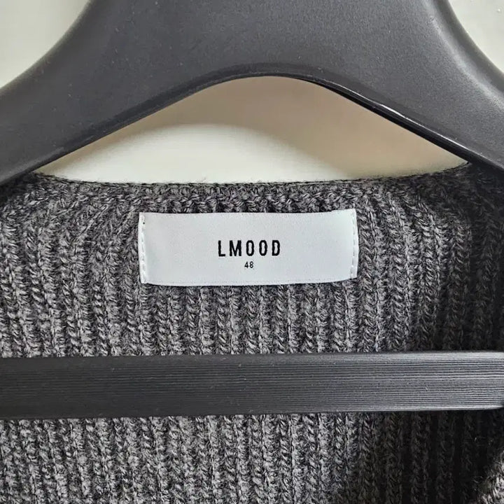 [BUNJANG] Elmood Brook Tweed Cardigan Gray Size 48 / 엘무드 브룩 니트 가디건 트위드 그레이 그레이 사이즈 48