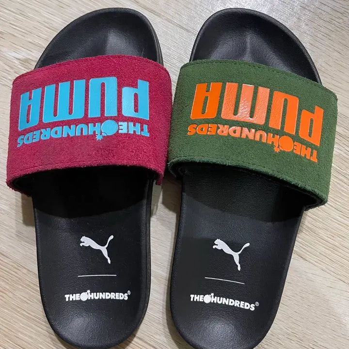 [BUNJANG] Puma The Hundreds Collaboration Slippers / 정품)푸마슬리퍼 220 (더헌드레즈 콜라보)