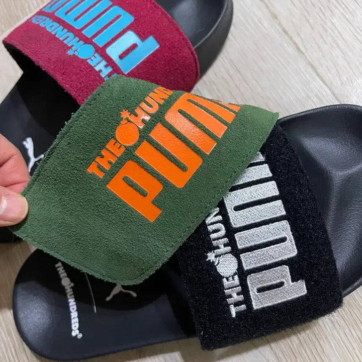 [BUNJANG] Puma The Hundreds Collaboration Slippers / 정품)푸마슬리퍼 220 (더헌드레즈 콜라보)