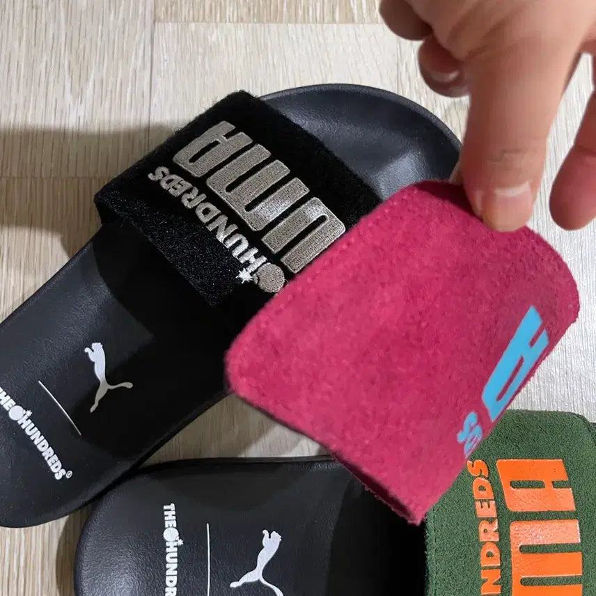 [BUNJANG] Puma The Hundreds Collaboration Slippers / 정품)푸마슬리퍼 220 (더헌드레즈 콜라보)