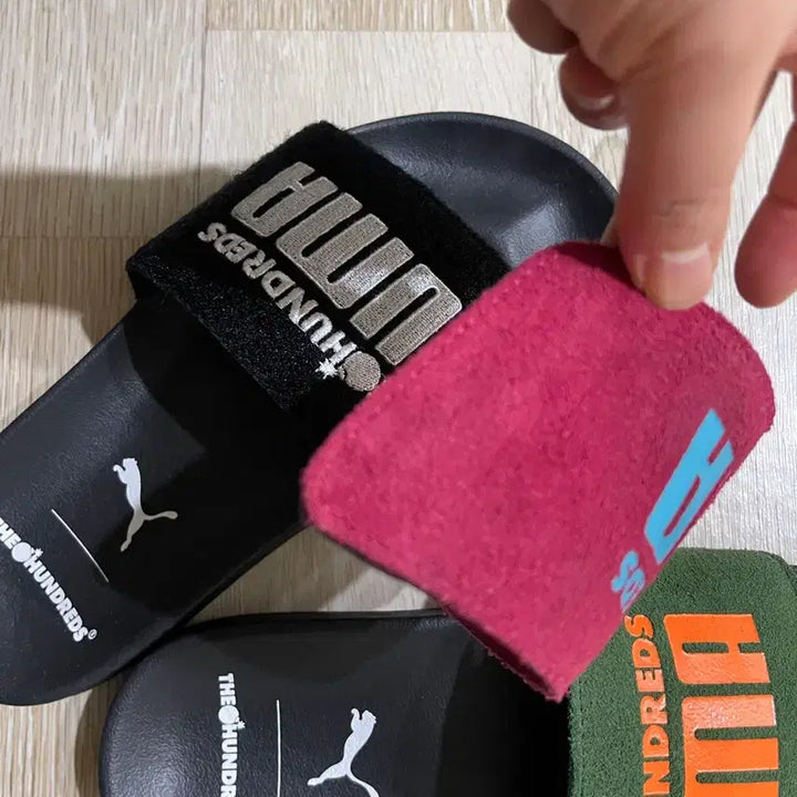 [BUNJANG] Puma The Hundreds Collaboration Slippers / 정품)푸마슬리퍼 220 (더헌드레즈 콜라보)