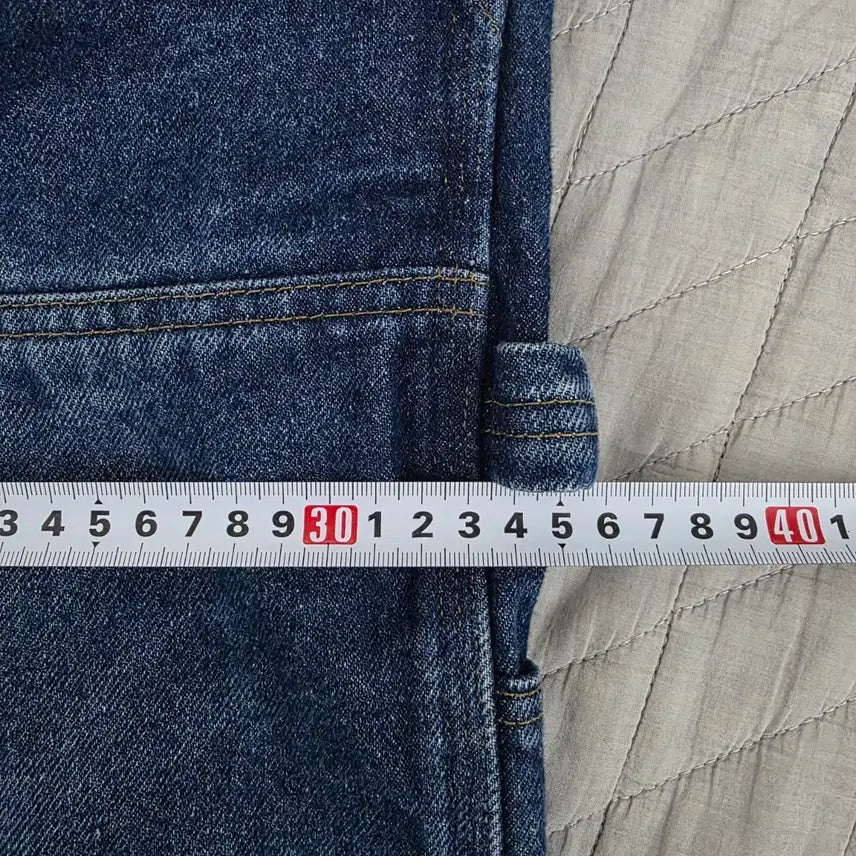 [BUNJANG] Carhartt Double Knee Denim Pants / [38X30] 90s 칼하트  더블니 바람개비택 데님팬츠 @ B-23