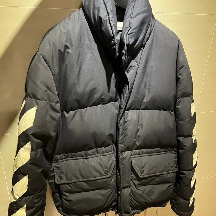 [BUNJANG] Off-White Padded Jacket / 오프화이트 패딩 정품