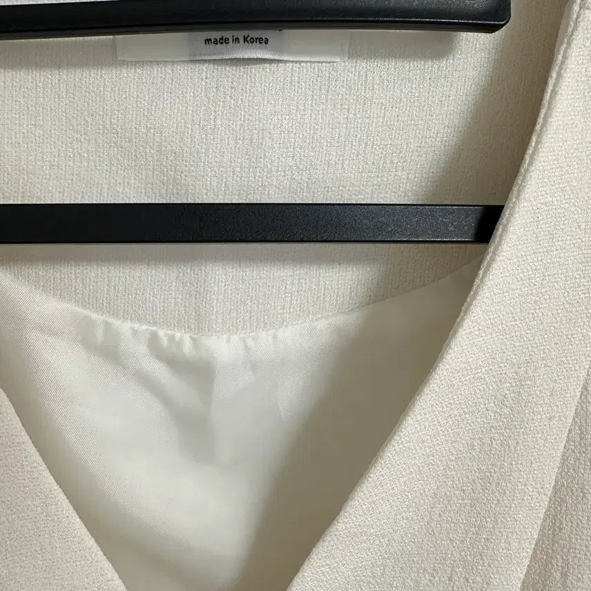 [BUNJANG] Ivory Short-Sleeve Jacket Dress / 아이보리 반팔자켓원피스 무배