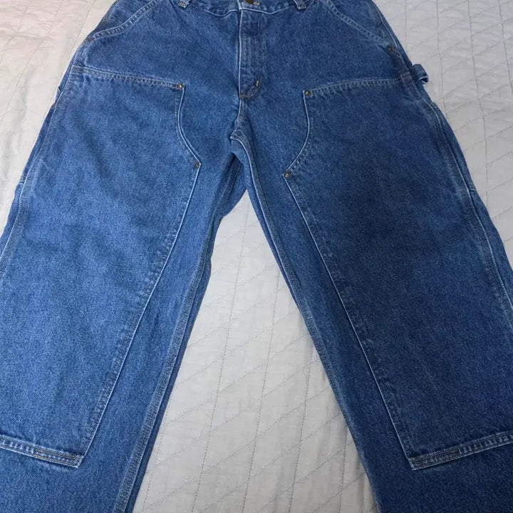 [BUNJANG] Carhartt B73 DST Double Knee Denim Pants / [36X32] 빈티지 칼하트 더블니 B73 DST 데님팬츠 굿컨디션B24