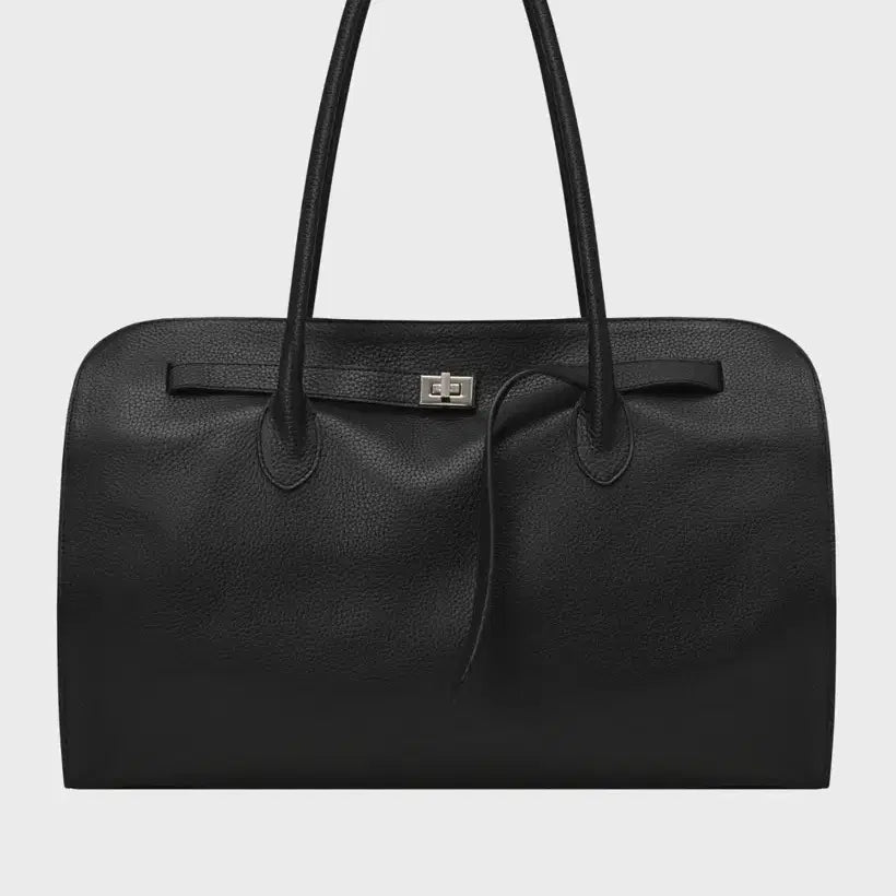 [BUNJANG] Junnue JNE B03 Leather Black Shoulder Bag / (미사용 새상품) 준느 레더백 JNE B03 Leather Black