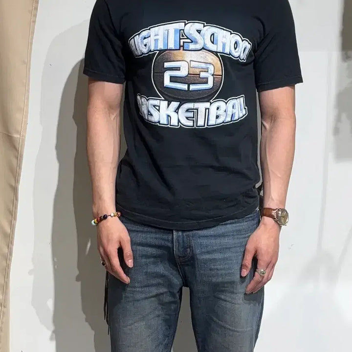 [BUNJANG] Vintage USA Basketball No.23 T-shirt / USA Vintage  Basketball No.23 t shirt