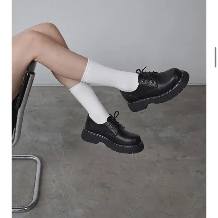 [BUNJANG] Salt and Chocolate Walker Platform Loafers / 솔트앤초콜릿 워커 (사이즈 교환도 가능)