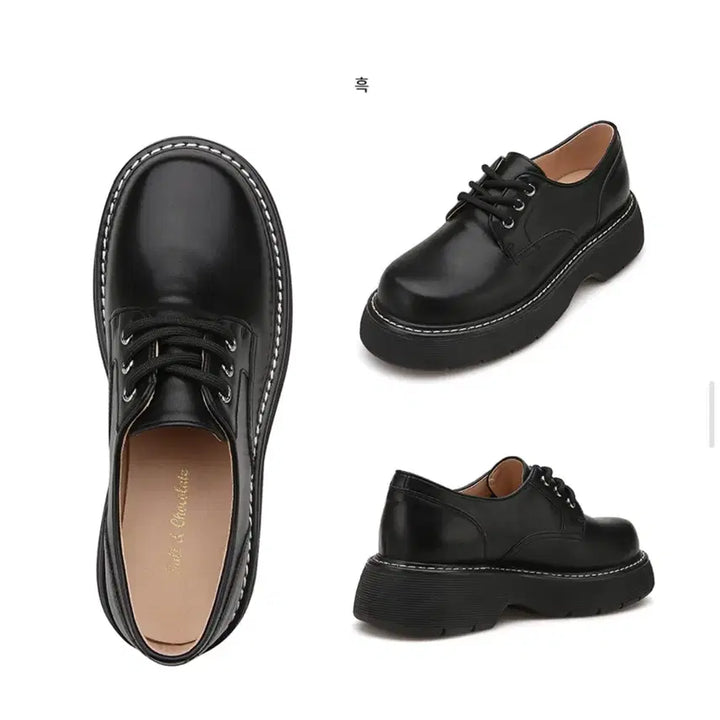[BUNJANG] Salt and Chocolate Walker Platform Loafers / 솔트앤초콜릿 워커 (사이즈 교환도 가능)