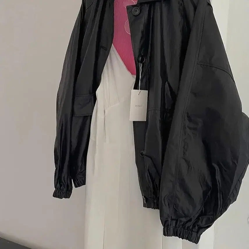 [SOLD OUT] 바스켓 코팅 블루종 크림