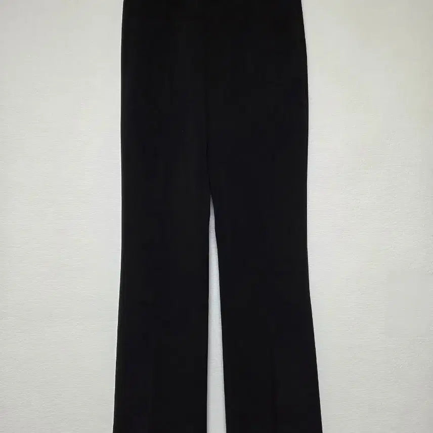 [BUNJANG] Black Semi-Bootcut Spring/Summer Slacks / 블랙 세미 부츠컷 봄여름 소재 슬랙스