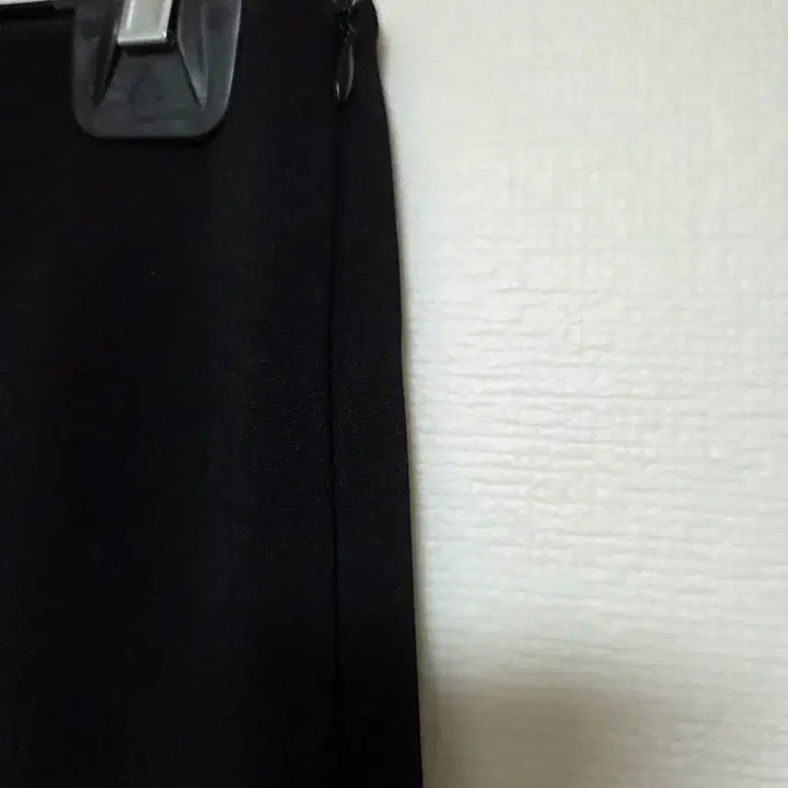 [BUNJANG] Black Semi-Bootcut Spring/Summer Slacks / 블랙 세미 부츠컷 봄여름 소재 슬랙스