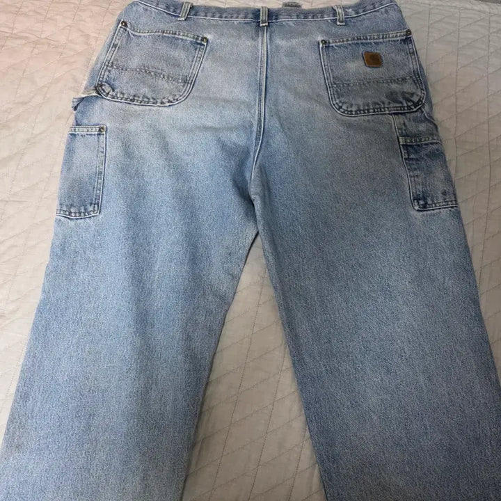 [BUNJANG] Carhartt B73 DST Cool Washing Denim Pants / [42X32] 00s 칼하트 더블니 B73 DST 쿨워싱 데님팬츠 B25