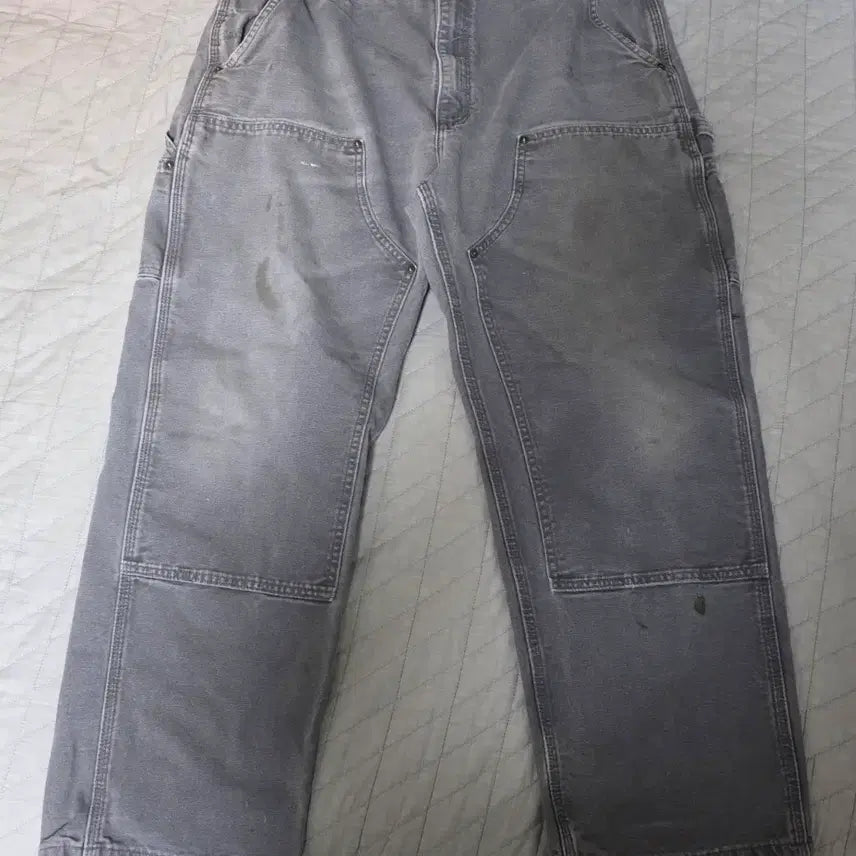 [BUNJANG] Carhartt B136 GVL Hard Fade Double Knee Pants / [36X30] 빈티지 칼하트 더블니 B136 GVL 하드페이드 G-5