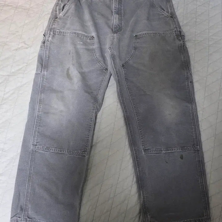 [BUNJANG] Carhartt B136 GVL Hard Fade Double Knee Pants / [36X30] 빈티지 칼하트 더블니 B136 GVL 하드페이드 G-5