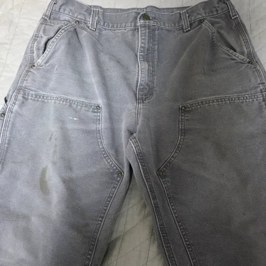 [BUNJANG] Carhartt B136 GVL Hard Fade Double Knee Pants / [36X30] 빈티지 칼하트 더블니 B136 GVL 하드페이드 G-5