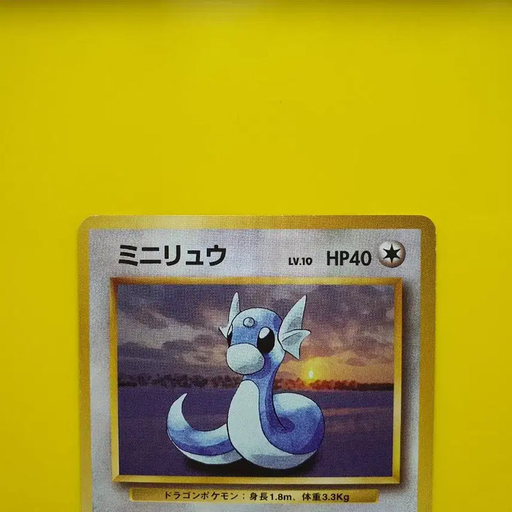 [BUNJANG] Pokemon Card 1996 Dratini First Edition Japanese Version / 포켓몬카드 1996 미뇽 s급 a+급 초판 일판 일본판