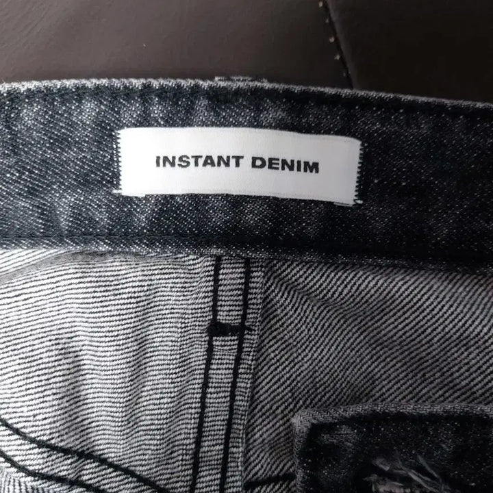 [SOLD OUT] INSTANT DENIM 블랙 데님팬츠(30인치)-