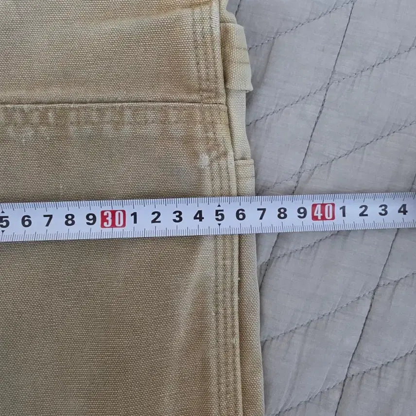 [BUNJANG] Carhartt Double Knee B01 BRN Work Pants / [38X30] 칼하트 더블니 B01 BRN 워크팬츠 크레이지페이드 T-8