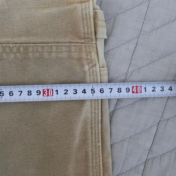 [BUNJANG] Carhartt Double Knee B01 BRN Work Pants / [38X30] 칼하트 더블니 B01 BRN 워크팬츠 크레이지페이드 T-8