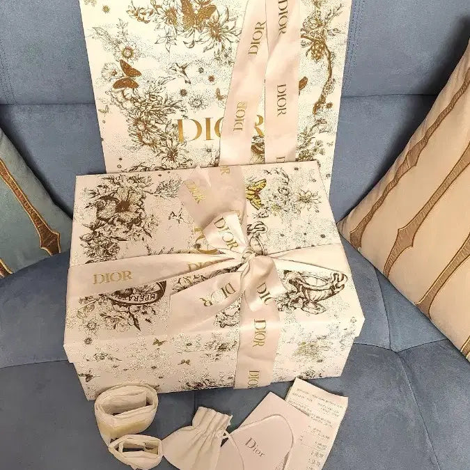 [BUNJANG] Dior Lady Dior Medium Bag Special Box Set with Shopping Bag and Accessories / 10-3)디올가방 레이디백미듐가방박스쇼핑백셋트