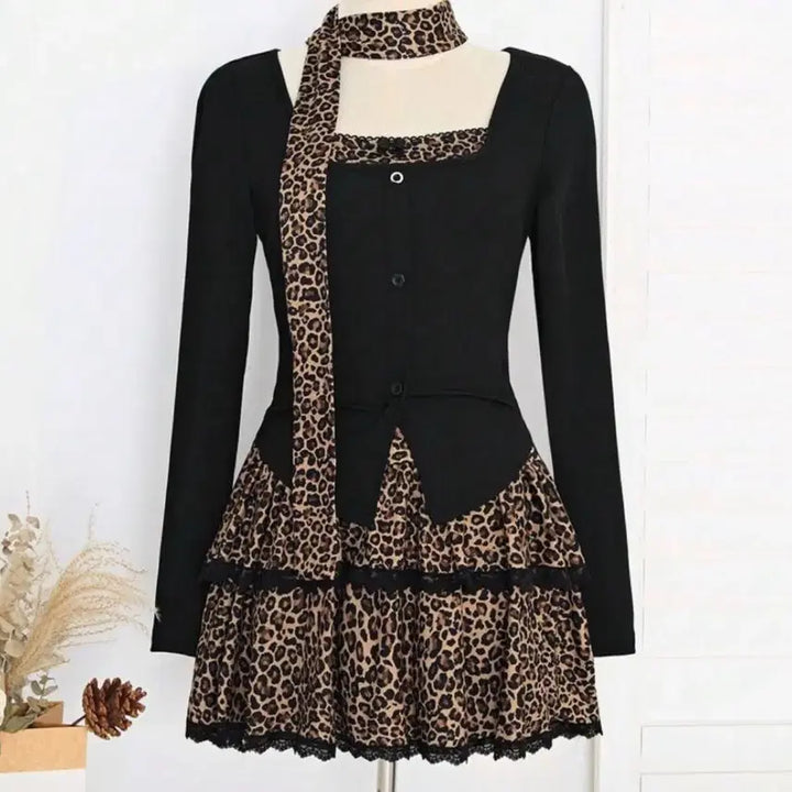 [BUNJANG] Gyaru Leopard Print Outfit Rental / 착샷 번톡/ 선착순 마감! 졸업사진 갸루 호피 오네갸루 의상 대여