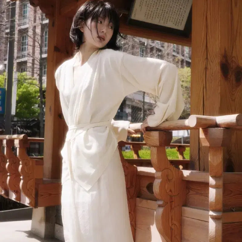 [BUNJANG] Yeoul Jeogori Ivory S / 한땀한땀 여울 저고리 상아 S (새상품)