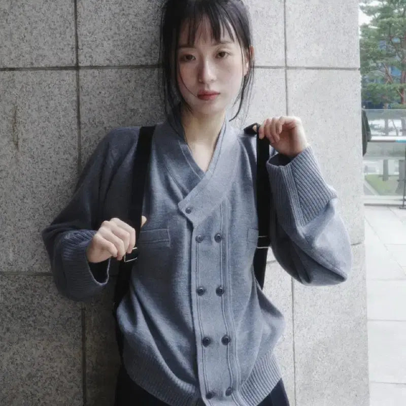 [BUNJANG] Hanttam Hanttam Sagye Jeogori Blush Grey / 한땀한땀 사계 저고리 블루쉬 그레이 (새상품)