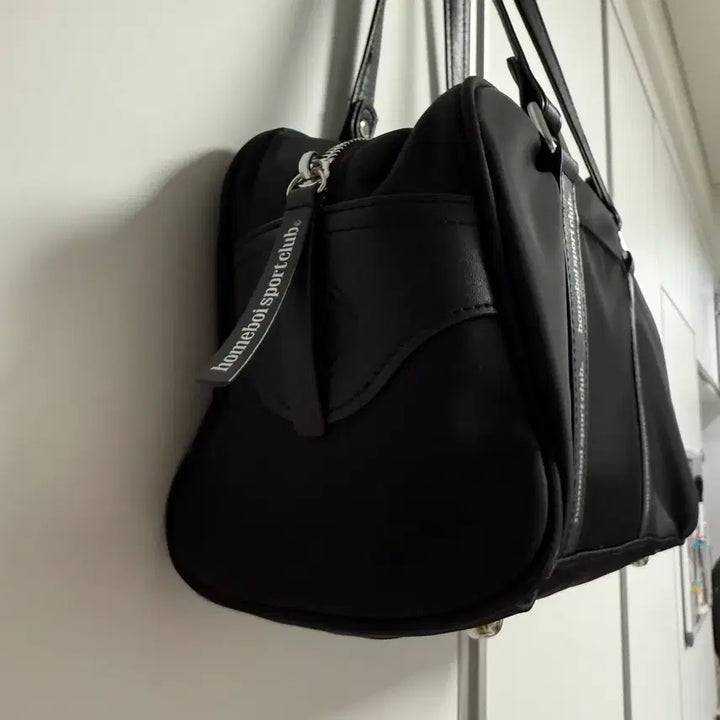 [BUNJANG] Homeboy Sports Club Line Boston Bag / 홈보이스포츠클럽 라인 보스턴 백 (정가 6.8)