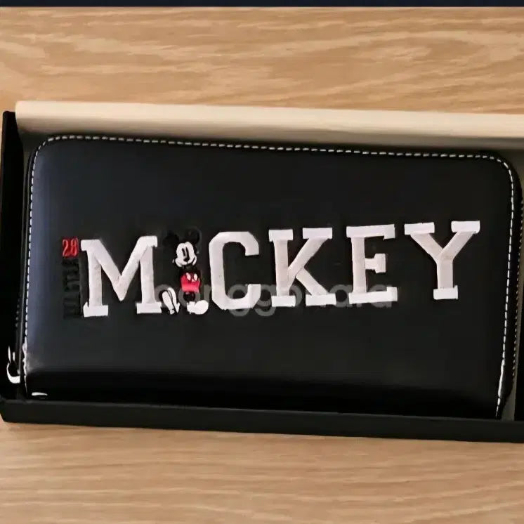 [BUNJANG] Disney Mickey Mouse Zipper Long Wallet (Sealed) / 정품)디즈니미키마우스 지퍼장지갑새상품미개봉