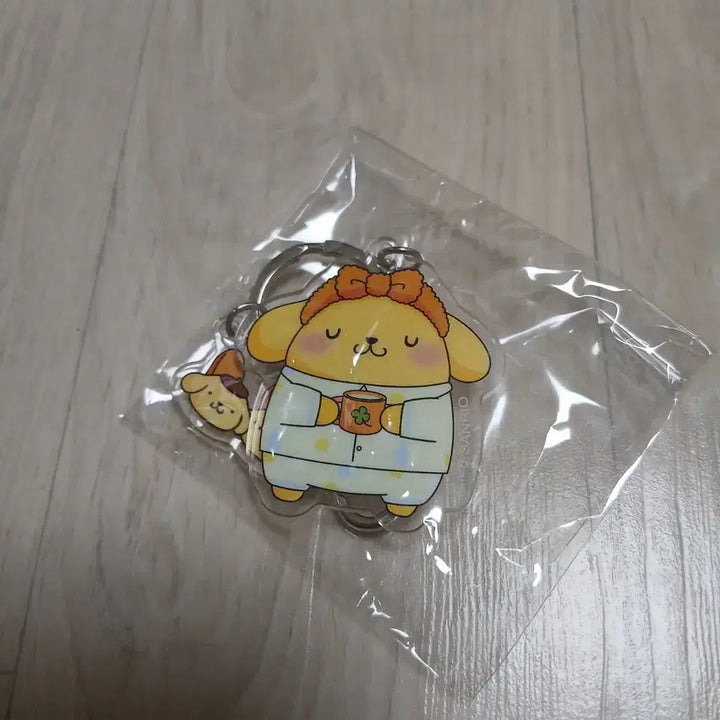[BUNJANG] Sanrio Pompompurin Acrylic Keyring / 산리오 폼폼푸린 아크릴 키링 가챠