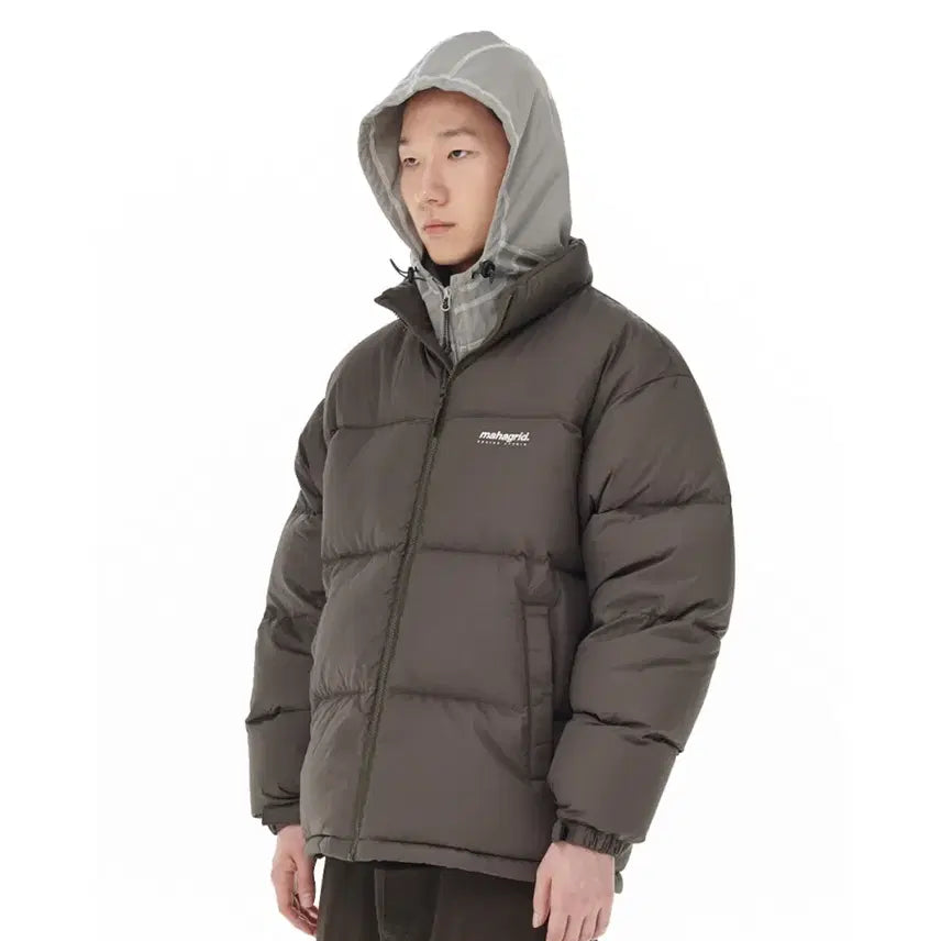 [BUNJANG] Magrigrid Curved Stitch Balaclava Grey / 마하그리드 CURVED STITCH BALACLAVA 바라클라바 그레이