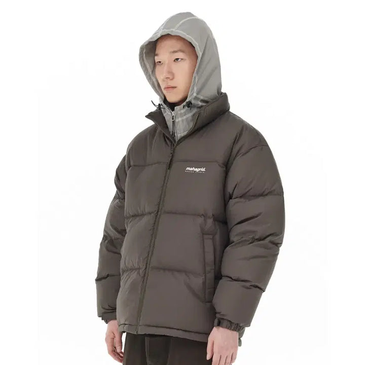 [BUNJANG] Magrigrid Curved Stitch Balaclava Grey / 마하그리드 CURVED STITCH BALACLAVA 바라클라바 그레이