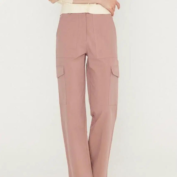 [BUNJANG] General Idea Women Feminine Cargo Pants / 제너럴아이디어 우먼페미닌카고바지 핑크