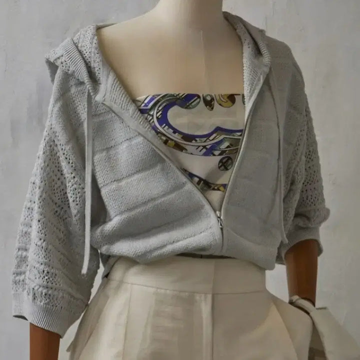 [SOLD OUT] 한섬 오브제 후드집업 가디건