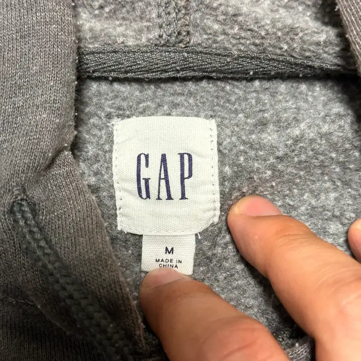 [BUNJANG] 갭 GAP 그레이 후드집업 m / 갭 GAP 그레이 후드집업 m