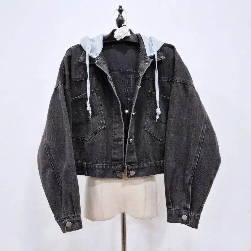 [SOLD OUT] 코인코즈 후드 탈부착 데님 자켓