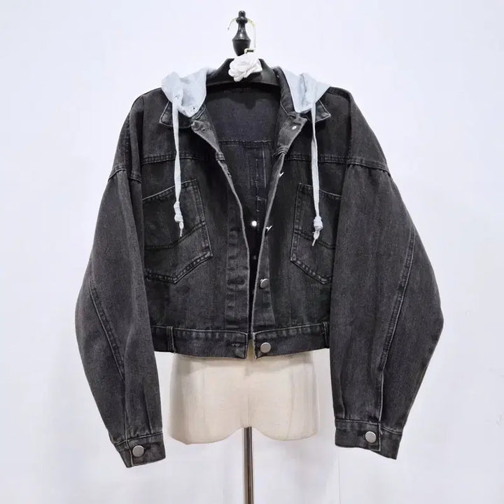 [SOLD OUT] 코인코즈 후드 탈부착 데님 자켓